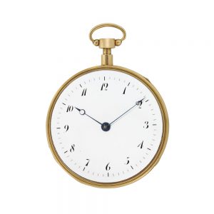 Gold musical and quarter repeating pocket watch Circa 1820