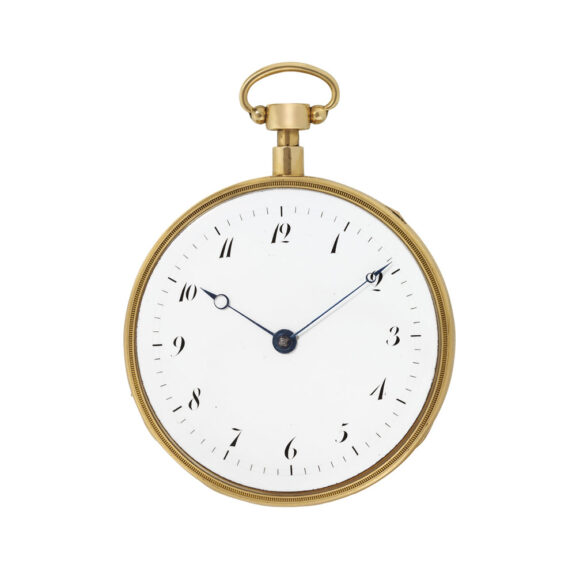 Gold musical and quarter repeating pocket watch Circa 1820