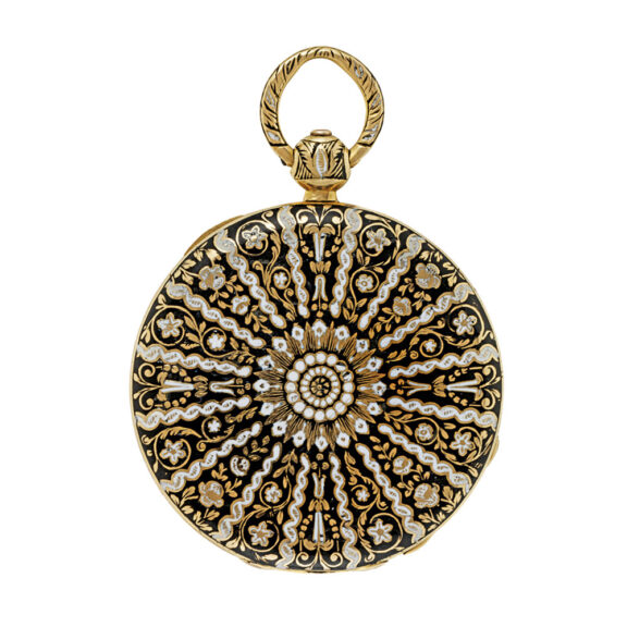 Swiss gold and enamel lever for the Turkish market Circa 1830