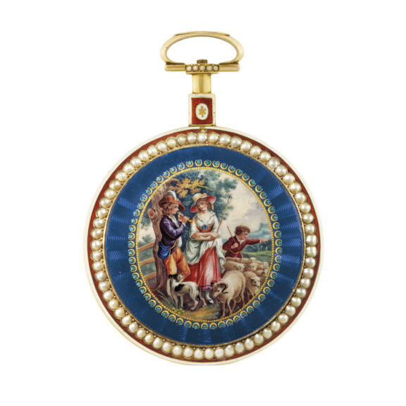 Rare center seconds watch for the Chinese market Circa 1790