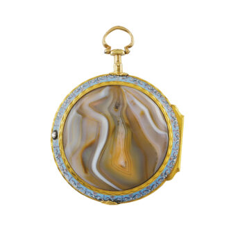 Very fine, rare English verge for the Chinese market Circa 1780