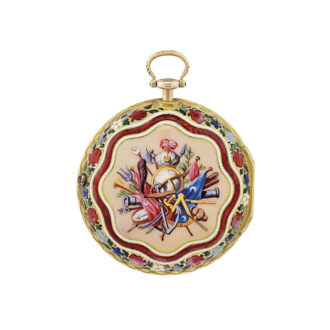 English pair cased verge for the Turkish market Circa 1780