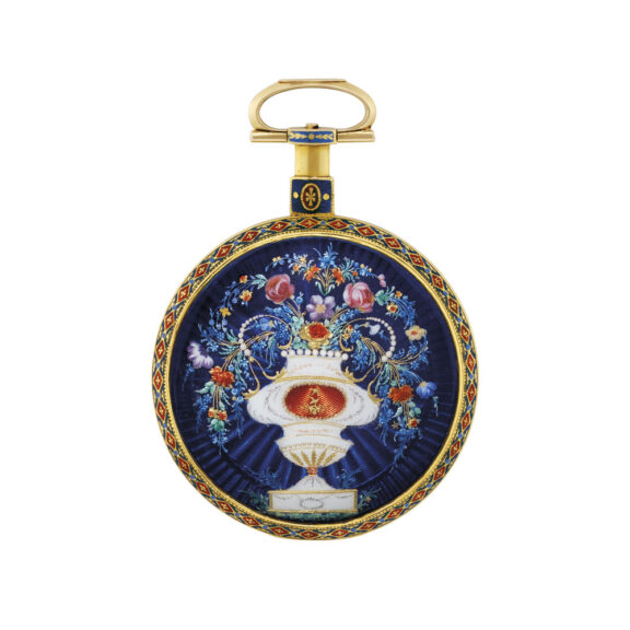 English gold/enamel verge for the Chinese market Circa 1780