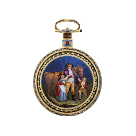 English centre seconds duplex for Chinese market Circa 1815