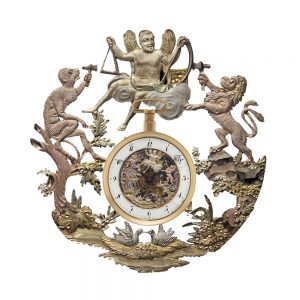 Fine quarter repeating semi skeletonized automaton Circa 1820