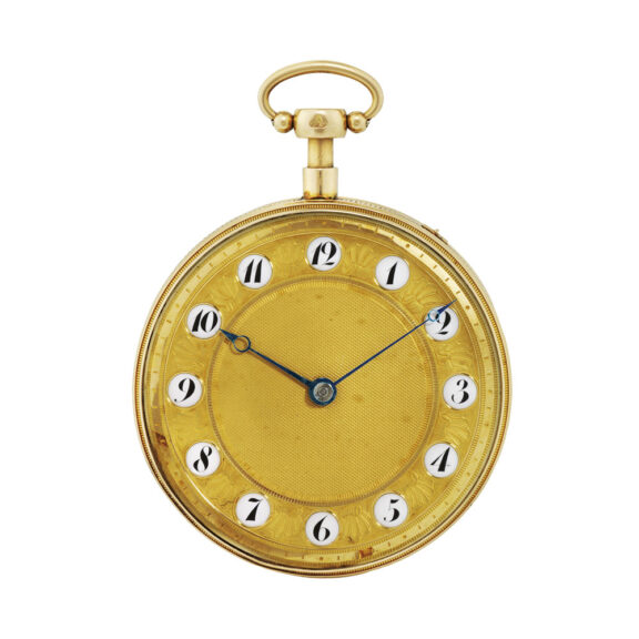 Swiss gold quarter repeating musical pocket watch Circa 1820