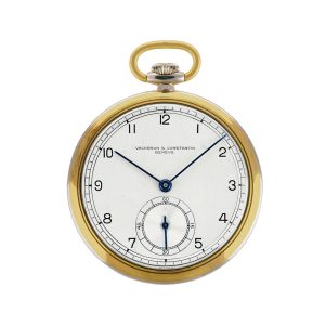 Swiss 18k two-colour gold open faced lever watch Circa 1910