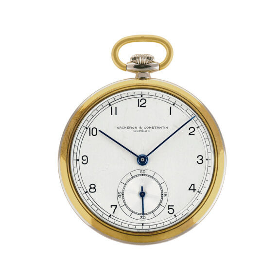 Swiss 18k two-colour gold open faced lever watch Circa 1910