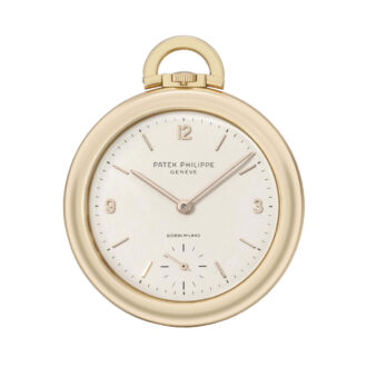 Swiss possibly unique 18K gold and enamel watch Circa 1960