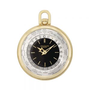 Swiss open faced World Time lever watch Circa 1951/1963