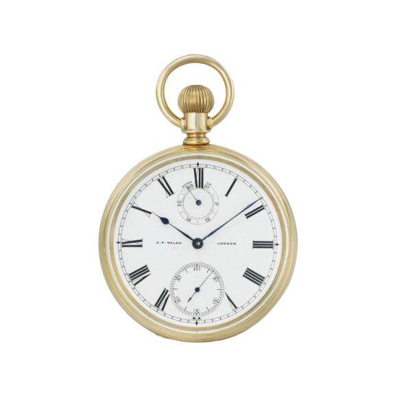 English chronometer watch with power reserve Circa 1873 English chronometer watch with power reserve Circa 1873