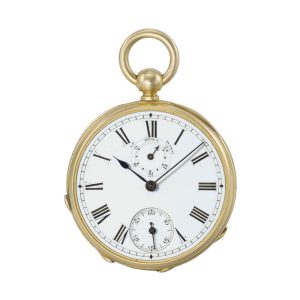 Historically important English gold chronometer Circa 1861