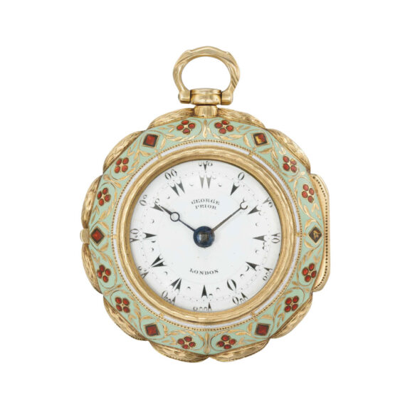 English triple cased verge made for Turkish market Circa 1810 English triple cased verge made for Turkish market Circa 1810