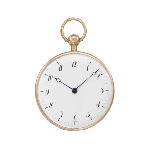 Swiss rose 18k gold open faced quarter repeater Circa 1820