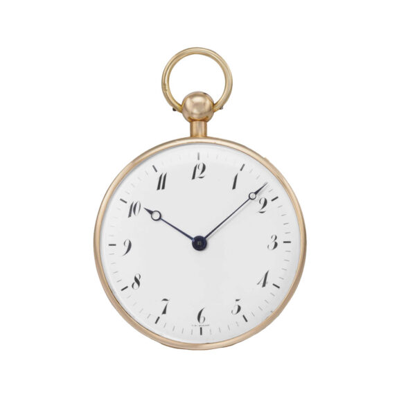Swiss rose 18k gold open faced quarter repeater Circa 1820 Swiss rose 18k gold open faced quarter repeater Circa 1820