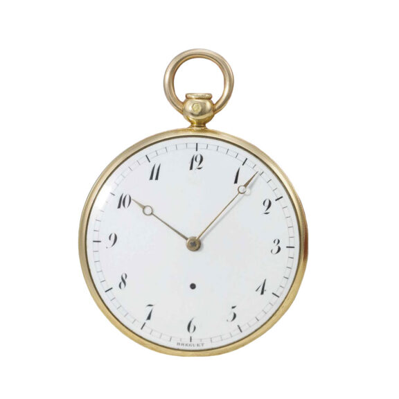 French 18k gold quarter repeating cylinder watch Circa 1843