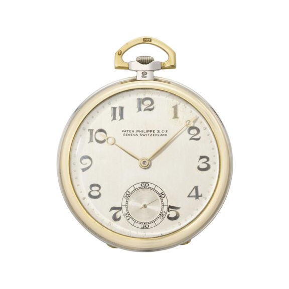 Swiss 18 carat white and yellow gold lever dress watch Circa 1927