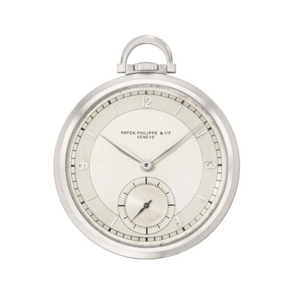 Swiss stainless steel open faced lever dress watch Circa 1930