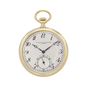 Swiss 18 carat gold open faced lever dress watch Circa 1917