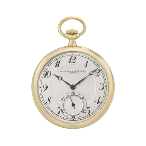 Swiss 18 carat gold open faced lever dress watch Circa 1917 Swiss 18 carat gold open faced lever dress watch Circa 1917