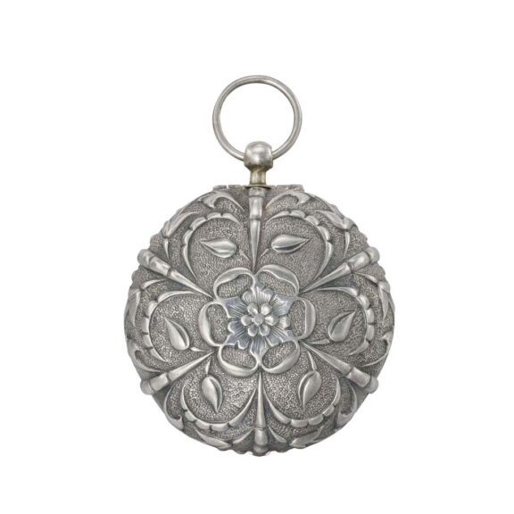 Very rare and early silver pre-balance spring verge Circa 1640 Very rare and early silver pre-balance spring verge Circa 1640