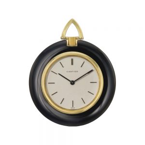 Unusual Swiss gold and black onyx dress watch Circa 1968