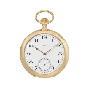 Lever precision watch with Guillaume type balance Circa 1917