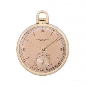 Fine Swiss rose gold open faced lever dress watch Circa 1941