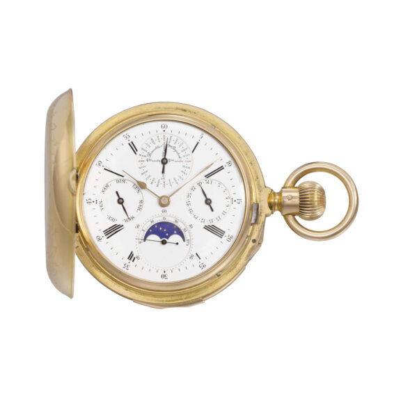 Swiss complicated watch for the Turkish market Circa 1881