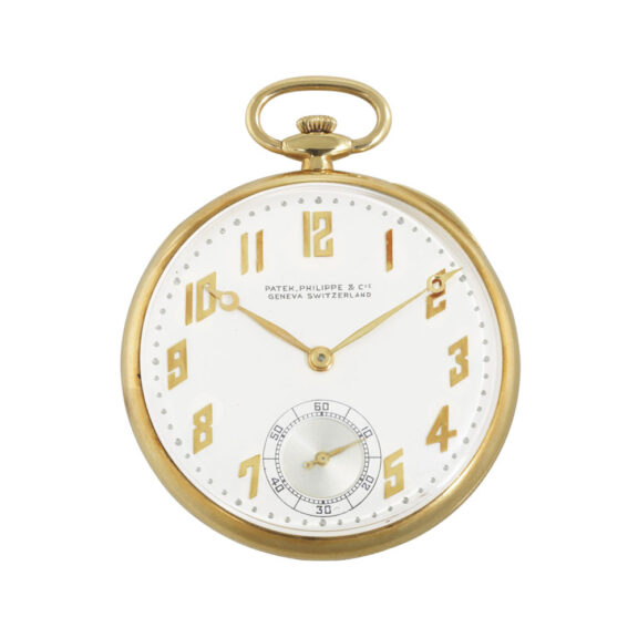 Swiss recased gold open faced lever dress watch Circa 1926 Swiss recased gold open faced lever dress watch Circa 1926