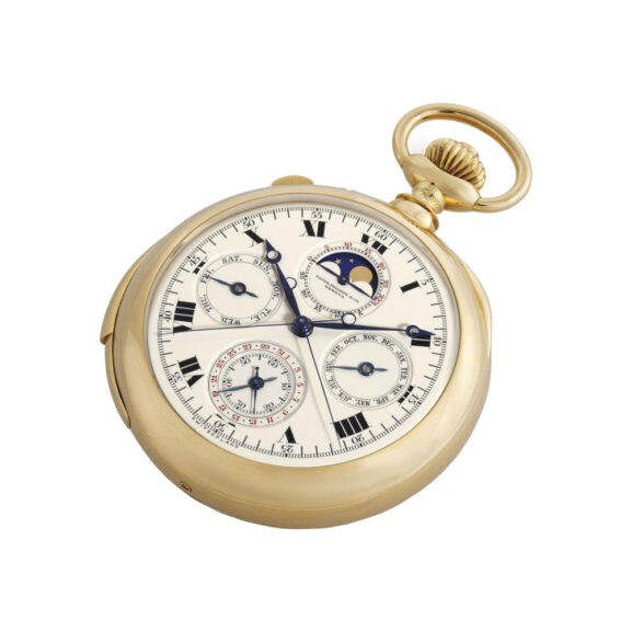 Rare and important Swiss gold complicated watch Circa 1917 Rare and important Swiss gold complicated watch Circa 1917