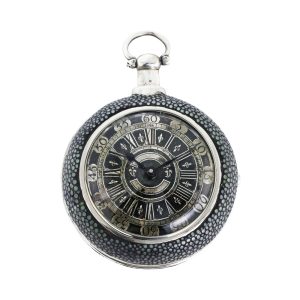 English silver pair cased verge pocket watch Circa 1790