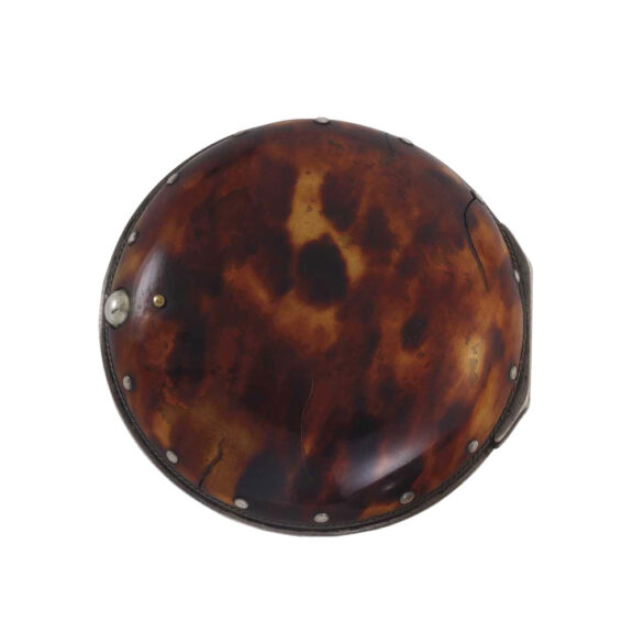 Rare French silver, tortoiseshell astronomical verge Circa 1678 Rare French silver, tortoiseshell astronomical verge Circa 1678
