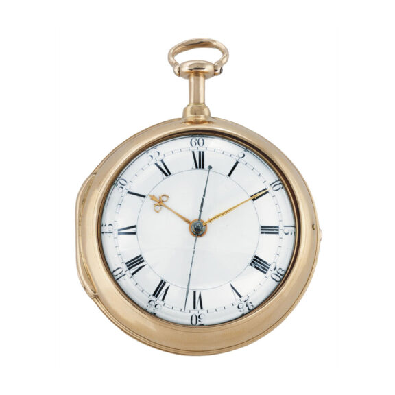 English half quarter repeater with center seconds Circa 1787