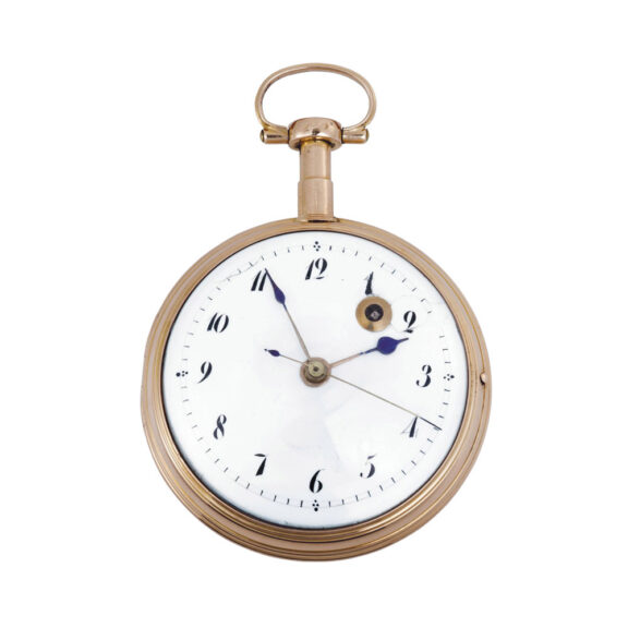 Swiss gold watch with Pouzzait lever escapement Circa 1790