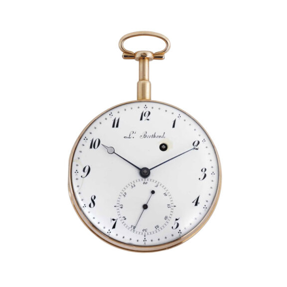 French 18 carat gold quarter repeating chronometer Circa 1795
