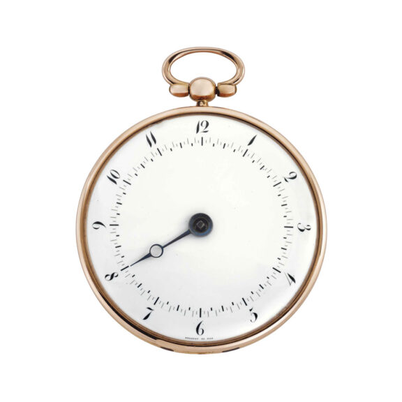 Rare French 18 carat rose gold souscription watch Circa 1800