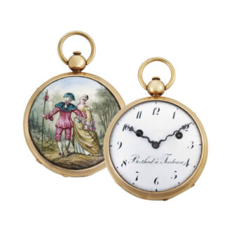 French repeating grande sonnerie clockwatch Circa 1825