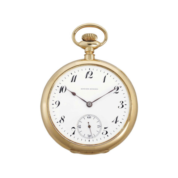 American 18 carat gold open faced lever watch Circa 1912