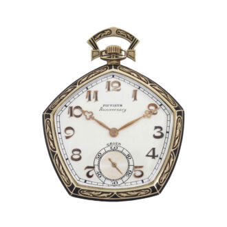 American open faced pentagonal lever dress watch Circa 1924