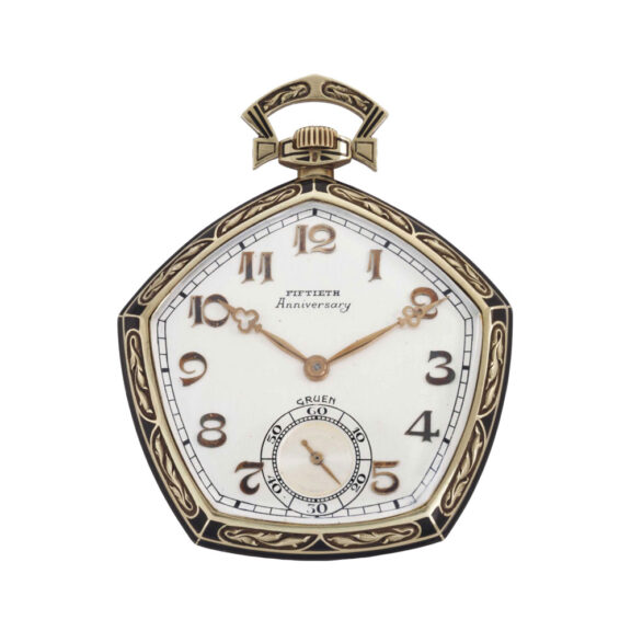 American open faced pentagonal lever dress watch Circa 1924