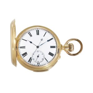 Swiss repeater with carillon and center seconds Circa 1890