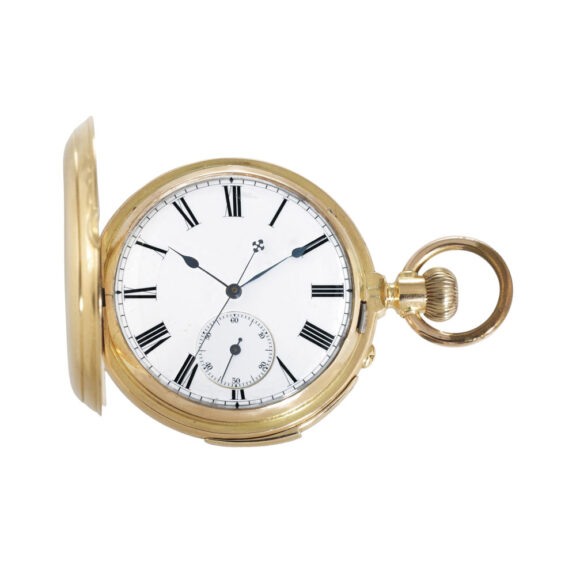 Swiss repeater with carillon and center seconds Circa 1890