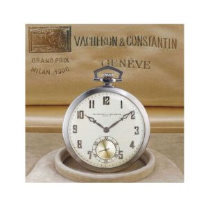 Swiss platinum open faced lever dress watch Circa 1929
