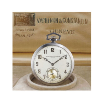 Swiss platinum open faced lever dress watch Circa 1929
