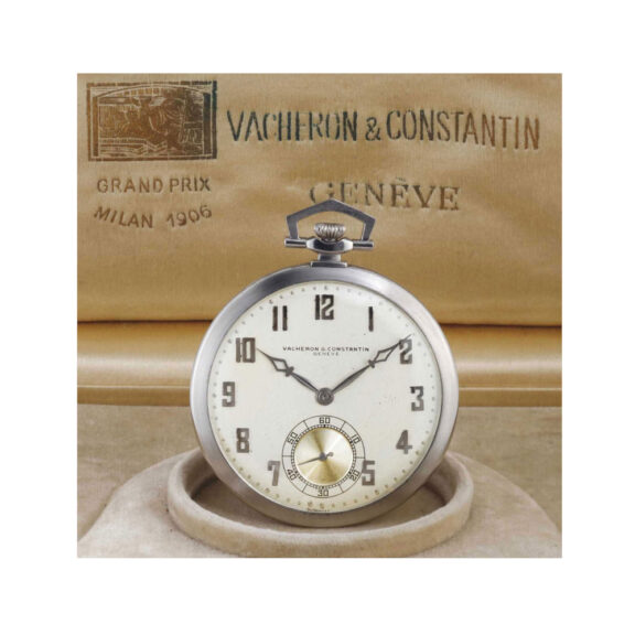 Swiss platinum open faced lever dress watch Circa 1929