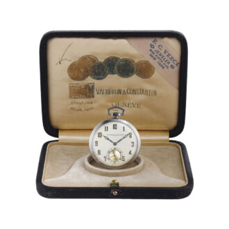 Swiss platinum open faced lever dress watch Circa 1929
