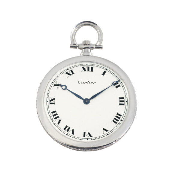 Fine platinum and diamond set lever dress watch Circa 1925