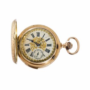 Swiss gold repeater for the South American market Circa 1890