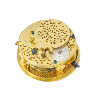 Fine, early English 18 carat gold pair cased watch Circa 1696 Fine, early English 18 carat gold pair cased watch Circa 1696